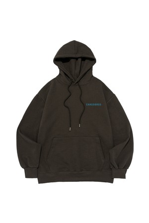 ESSENTIAL LOGO OVER HOOD T-SHIRT (KHAKI/GREEN)