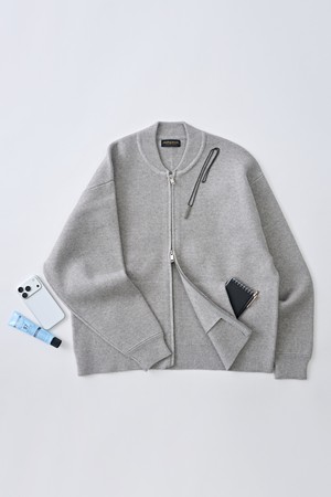 소프트 웜플랜 집업 가디건 (그레이)
