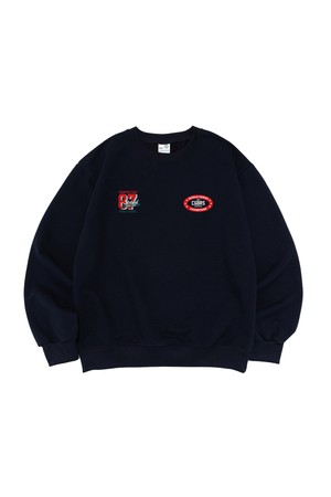 CIRCLE STREET NUMBER SWEATSHIRT (NAVY)