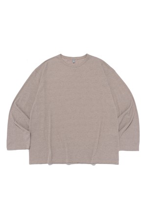 ACS BASIC SLOW LINEN LONG SLEEVE (BEIGE)
