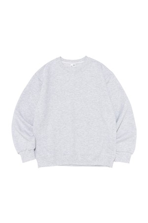 소프트 무지 스웨트셔츠 (라이트그레이)