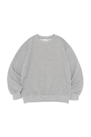 소프트 무지 스웨트셔츠 (그레이)