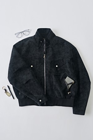 앤틱 리벳 워크자켓 (블랙)