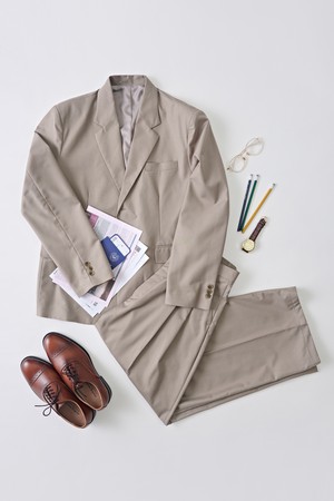 TR 오버사이즈 블레이저 셋업 (베이지)