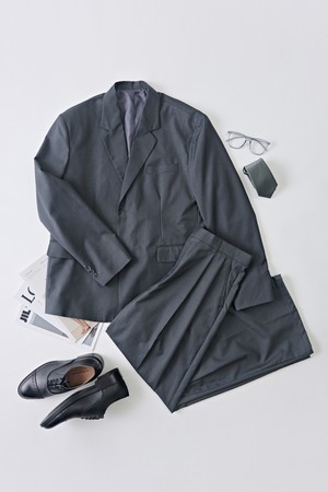 TR 오버사이즈 블레이저 셋업 (차콜)