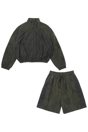 힙 무드 자켓 셋업 (카키)