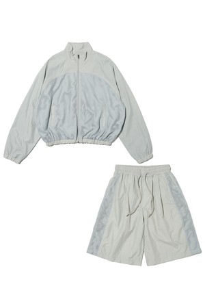 와샤 메쉬 자켓 셋업 (그레이)