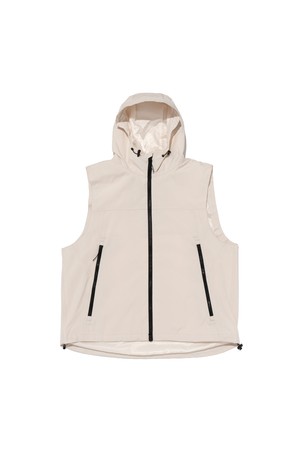ESSENTIAL COMFORT WINDBREAKER VEST (IVORY)