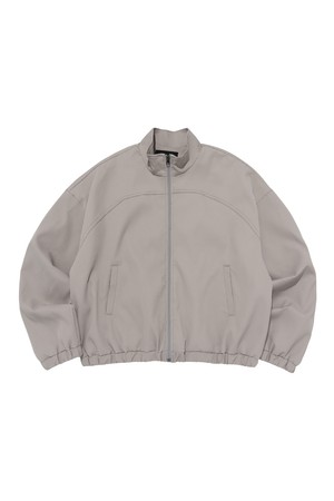 OVER CROP BLOUSON JACKET (BEIGE)