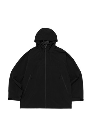 ESSENTIAL COMFORT WINDBREAKER JACKET (BLACK)