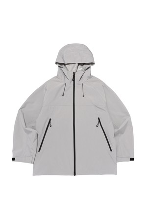 ESSENTIAL COMFORT WINDBREAKER JACKET (GRAY)