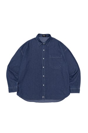 CB WASHING CITYBOY DENIM SHIRT (D.BLUE)