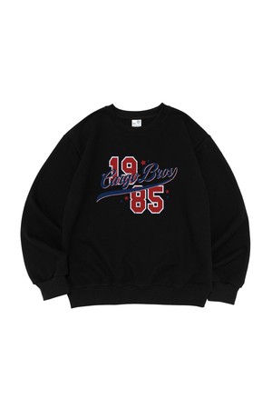 BROS 1985 NUMBERING SWEATSHIRT (BLACK)