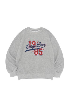 BROS 1985 NUMBERING SWEATSHIRT (GRAY)