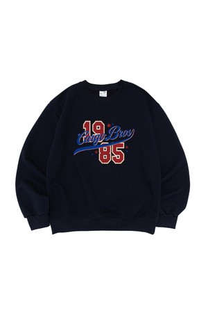 BROS 1985 NUMBERING SWEATSHIRT (NAVY)