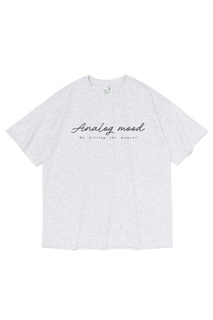 에센셜 로고 반팔티 (그레이)