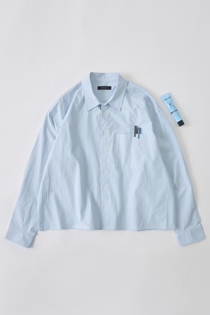 옥스포드 크롭 셔츠 (소라)