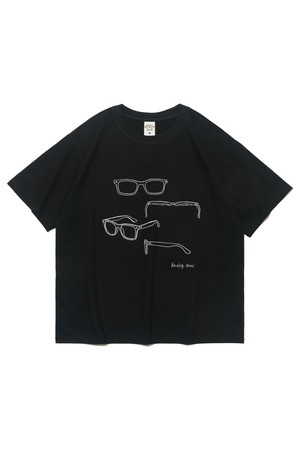 블루프린트 글래스 반팔티 (블랙)