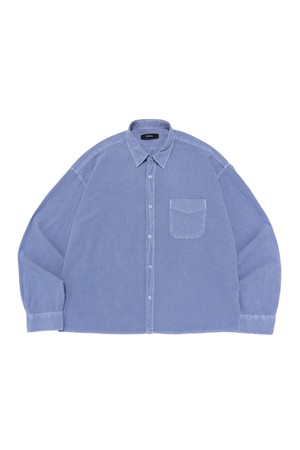 PIGMENT CROP SHIRT (BLUE)