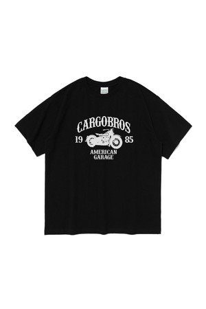 CB 1985 BIKE GRAPHIC SHORT SLEEVE T-SHIRT (BLACK)