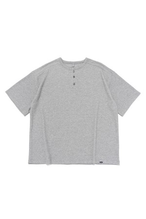 ACS CLASSIC HENLEY T-SHIRT (GRAY)