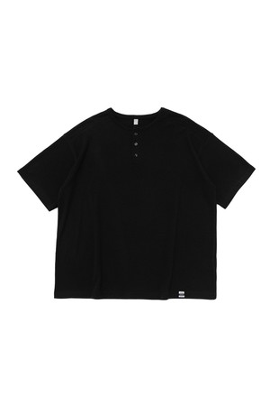 ACS CLASSIC HENLEY T-SHIRT (BLACK)