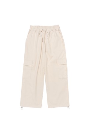 [단독판매] CB SEMI WIDE CARGO PANTS (IVORY)