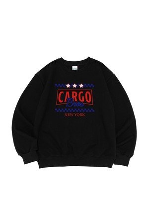 [기모선택] NEWYORK RACING STAR GRAPHIC SWEATSHIRT (BLACK)