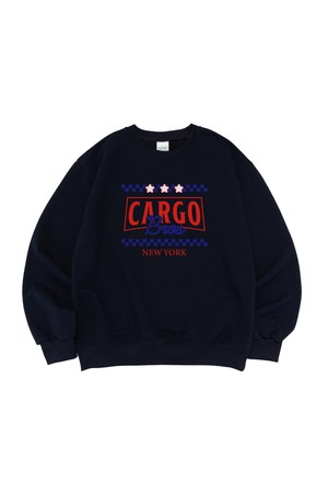[기모선택] NEWYORK RACING STAR GRAPHIC SWEATSHIRT (NAVY)