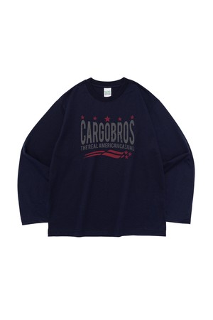 CB ALLSTAR VINTAGE GRAPHIC LONG SLEEVE T-SHIRT (NAVY)