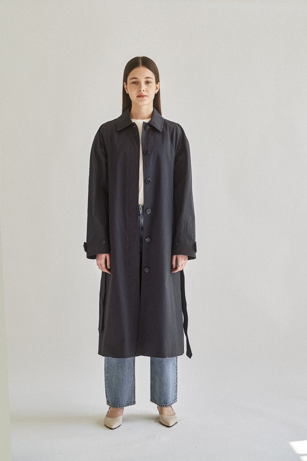 cle - 트렌치코트 - BERTNEY TRENCH COAT_NAVY