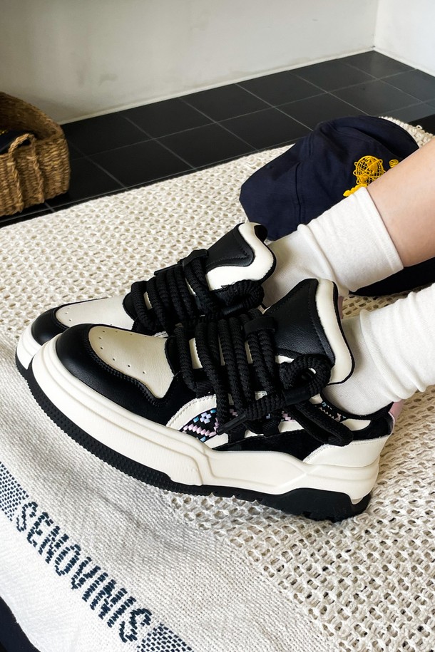 IN THE STAR - 스니커즈 - IS_231502 Combi Border Sneakers