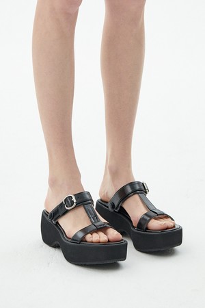 IS_241678_T Line 2way Glossy Sandals (4colors)