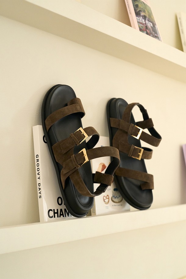 IN THE STAR - 샌들 - IS_251776_3WAY SUEDE SANDALS