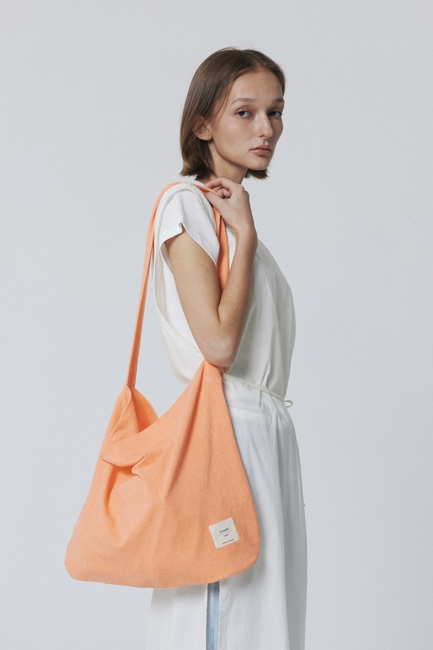 Juliapepe - 에코/캔버스백 - Simple Eco Bag (Orange)