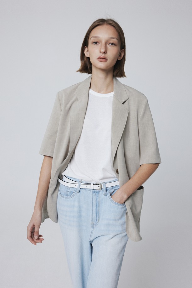 Juliapepe - 자켓 - Uniquely Summer Blazer (Oatmeal)