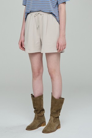 Essential Cotton Shorts (Cream)