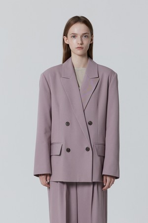 Classic Tailored Jacket_Elderberry