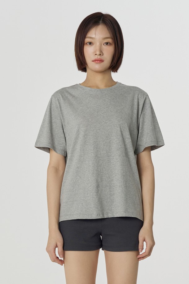 Juliapepe - 쇼트팬츠 - Ribbed Shorts (Charcoal)