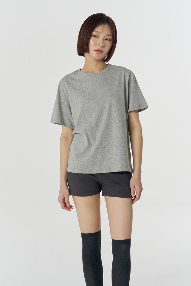 Juliapepe - 반소매 티셔츠 - New Season Formal Tee (Grey)