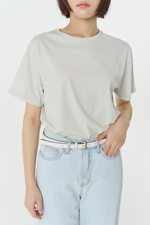 Juliapepe - 반소매 티셔츠 - New Season Formal Tee (Melange)