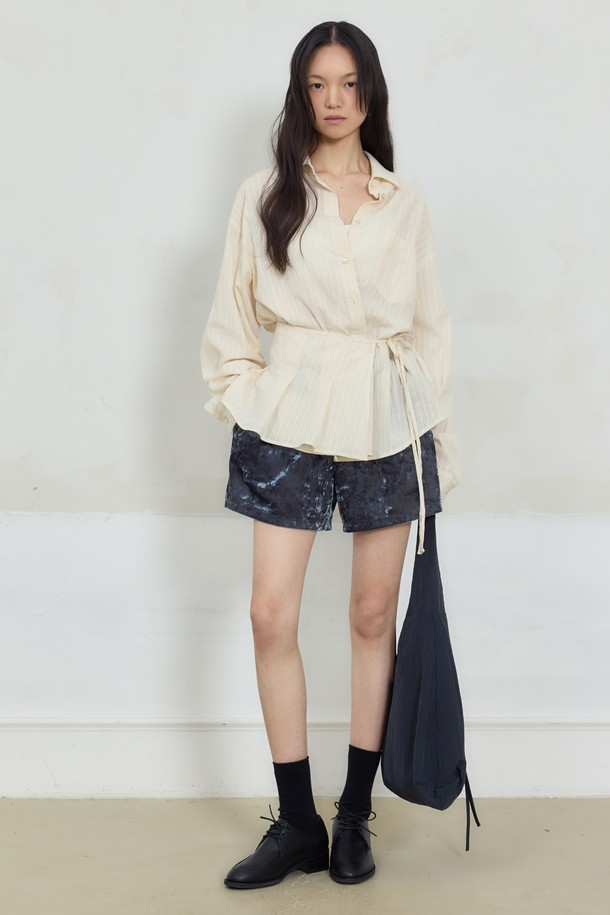 Juliapepe - 셔츠 - Oversized Box Shirt (Cream)