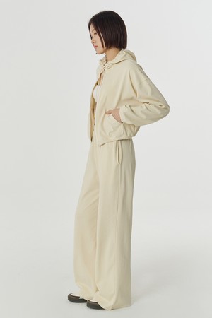 Light Hoodie Zipup (Butter)