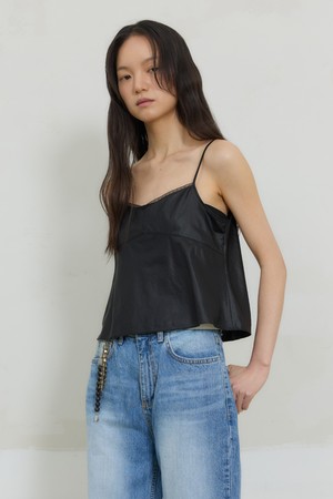 Simple Lace Sleeveless (Black)
