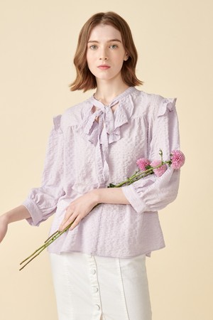 [23SS] 베로나 리본 블라우스 Coett Verona Ribbon Blouse 베리페리