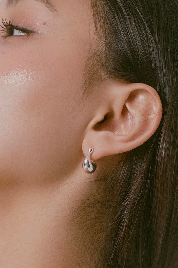 nuavo - 귀걸이 - Water drop earring