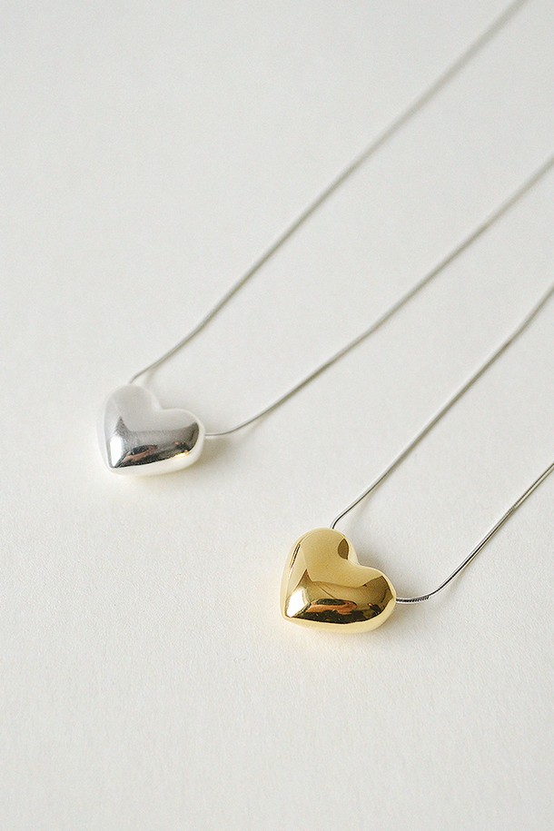 nuavo - 목걸이 - Basic love necklace - Gold