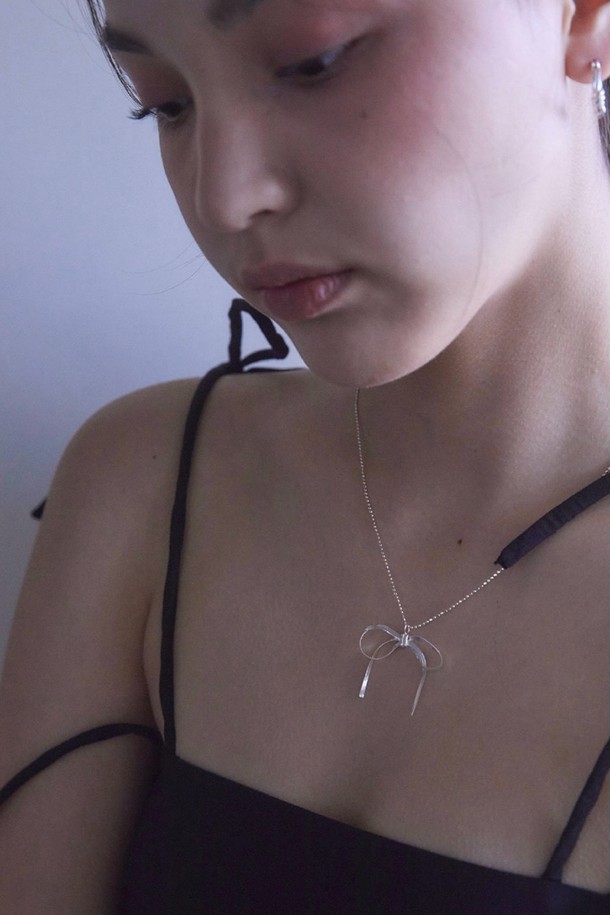 nuavo - 목걸이 - Ballerina necklace Sliver