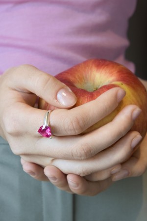 Falling love ring - Silver