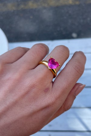 Falling love ring - Gold